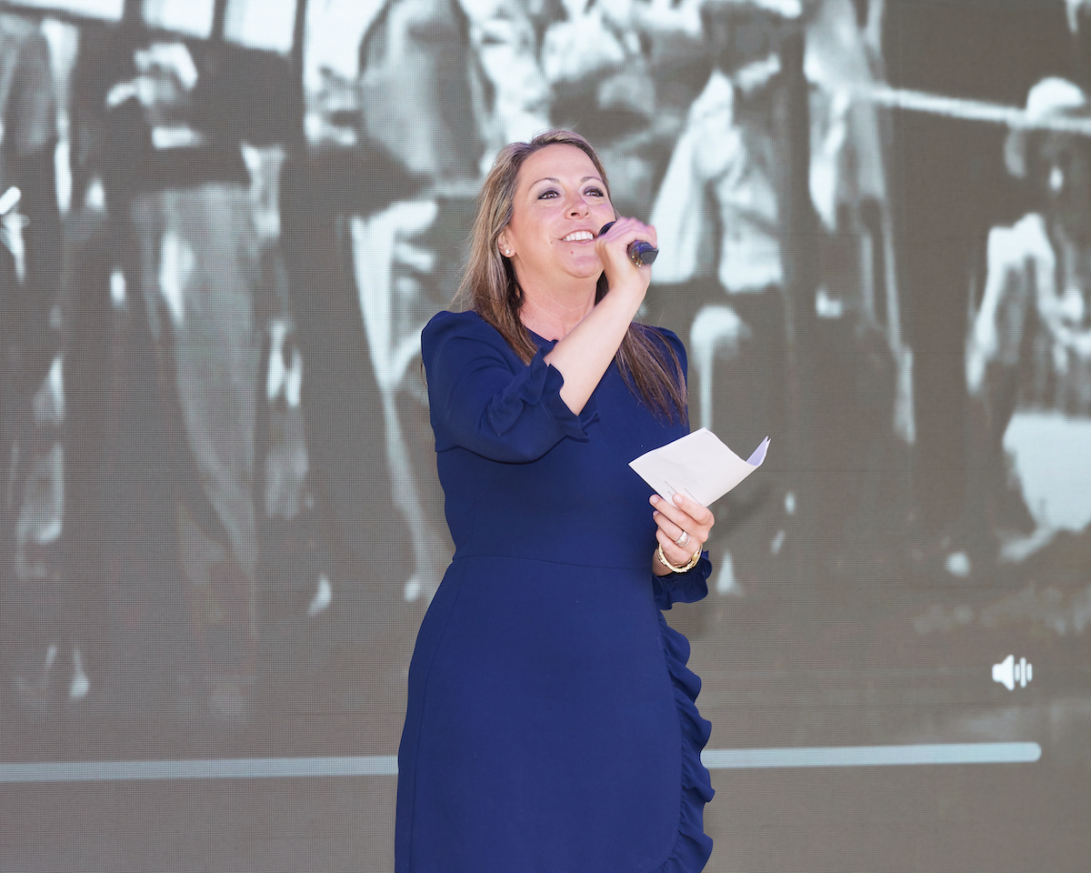 Image Gallery For McKinney S Best Restaurants And Events District 121   Woman Speaks During Mckinney Event 